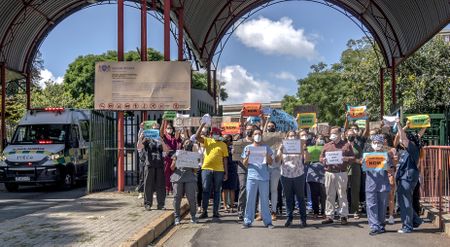 Frontline workers at Helen Joseph Hospital add voices to call for urgent reopening of Charlotte Maxeke