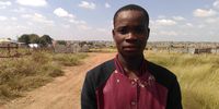 Josiah Ramoni walking through the streets of Juju Valley in Seshego, a township in Polokwane on 17 April 2019. Photo: Nkateko Mabasa