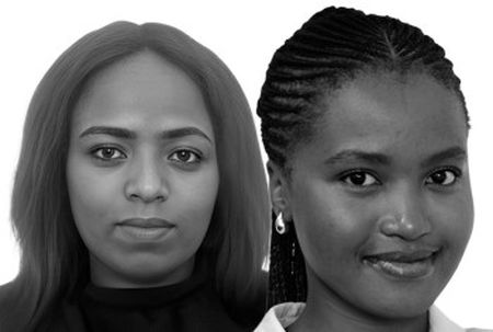 Uyanda Siyotula and Carol Seatlanyane