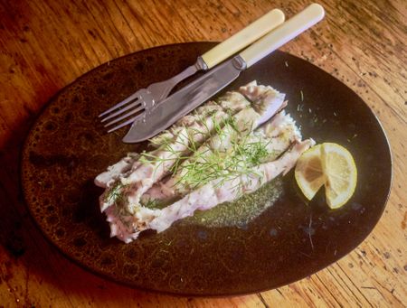 What’s cooking today: Braaied geelbek with dill-lemon butter