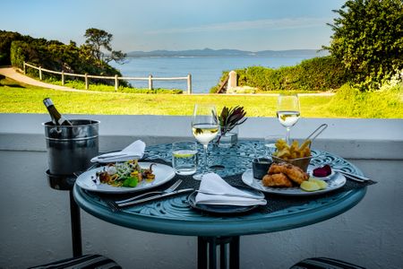 Chef Rudi Blaauw has the bounty of the ocean at his feet