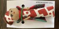 African Worry Doll. Image: Supplied / Ilana Sharlin Stone