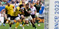 Grant Williams of South Africa in action during the Rugby World Cup 2023 Pool B match  on 17 September 2023 against Romania at Stade de Bordeaux. (Photo: Juan Jose Gasparini / Gallo Images)