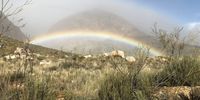 Catching a rainbow in The Hell. Photographer: Honey Odendaal