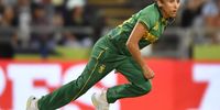 Shabnim Ismail of South Africa during the ICC Women's T20 World Cup match between South Africa and Sri Lanka at Six Gun Grill Newlands on February 10, 2023 in Cape Town, South Africa. (Photo by Ashley Vlotman/Gallo Images)