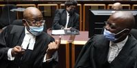 Jacob Zuma defence Adv Nqabayethu Buthelezi and Adv Ndumiso Xulu on 17 May 2022.Photo:Doctor Ngcobo/African News Agency(ANA)/Pool