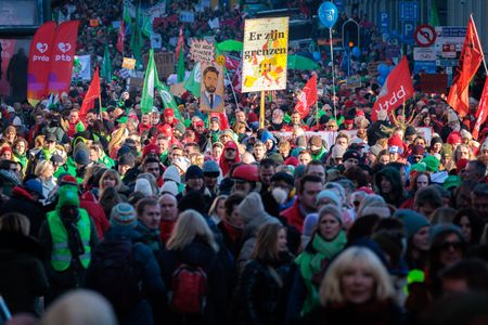 Anti-government protest halts air traffic in Belgium