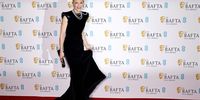 epa10478885 Cate Blanchett, winner of the Best Actress Award for 'Tar' poses in the press room of the 2023 EE BAFTA Film Awards ceremony at the Southbank Centre, in London, Britain, 19 February 2023. The event is hosted by the British Academy of Film and Television Arts (BAFTA).  EPA-EFE/TOLGA AKMEN *** Local Caption *** TEST CAPTION
