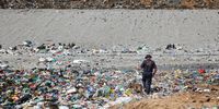 The Police K9 search and rescue comb through the Vredenburg Landfill site. Six-year-old Joslin Smith of Saldanha Bay has been missing since the 19th February. 05 March 2024. (Photo: Shelley Christians) Keywords: Dump, tip, land fill. Trash.