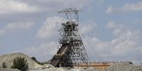 Shaft 6 of the Blyvooruitzicht gold mine outside Carltonville. (Photo: Felix Dlangamandla / Daily Maverick)
