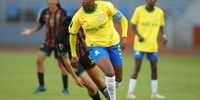 Zanele Nhlapho of Mamelodi Sundowns. (Photo: Samuel Shivambu/BackpagePix)