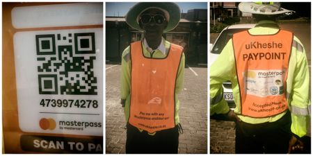 Paying car guards with credit cards: The move to a cashless society