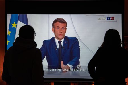 France's Macron announces three-step reopening amid 'glimmer of hope'