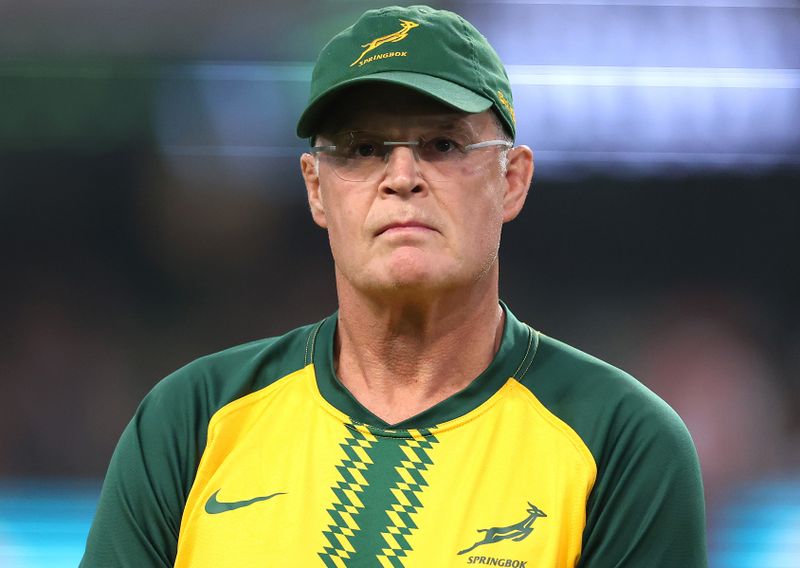 Rassie shrugs off All Blacksâ âslowing gameâ claims as war of words intensifies