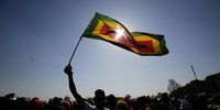 A supporter of Zimbabwean President and Zanu PF leader Emmerson Mmangagwa (unseen) waves a flag during an election campaign rally in Harare, Zimbabwe, 09 August 2023. Zimbabweans will be heading for elections on 23 August 2023.  EPA-EFE/AARON UFUMELI