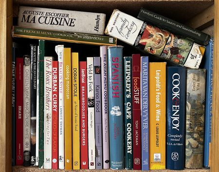 Cookbooks, from patisserie to food porn