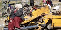 A displaced Palestinian takes rest on a  destroyed vehicle after the Israeli army asked residents of Khan Yunis camp to leave their homes and go to Rafah camps near the Egyptian border, south of the Gaza Strip, 26 January 2024.  At least 26,000 Palestinians and at least 1,330 Israelis have been killed, according to the Palestinian Health Ministry and the Israel Defense Forces (IDF), since Hamas militants launched an attack against Israel from the Gaza Strip on 07 October 2023, and the Israeli operations in Gaza and the West Bank which followed it. Since 07 October 2023, up to 1.9 million people, or more than 85 percent of the population, have been displaced throughout the Gaza Strip, some more than once, according to the United Nations Relief and Works Agency for Palestine Refugees in the Near East (UNRWA), which added that most civilians in Gaza are in 'desperate need of humanitarian assistance and protection'.  EPA-EFE/HAITHAM IMAD