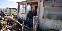 James Prinsloo in Gqeberha (Port Elizabeth)  Eastern Cape assesses damage to his family's property. A massive storm with gale force winds drove long lines of huge waves down the coast, causing damage to infrastructure in Nelson Mandela Bay, 17 September 2023. (Photo: Deon Ferreira)