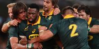 Siya Kolisi of South Africa celebrates a try during the 2nd Castle Lager Incoming Series Test match between South Africa and France at Growthpoint Kings Park on June 17, 2017 in Durban, South Africa. (Photo: Steve Haag/Gallo Images/Getty Images)