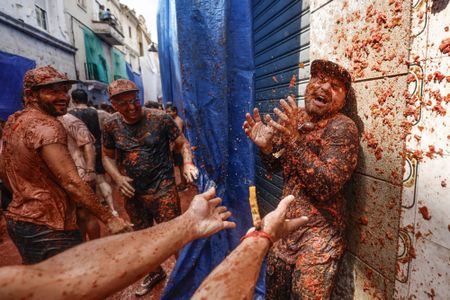 Tomatina Fiesta - 'the world's biggest food fight', and more from around the world
