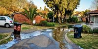 Community members clean up sewage spill at old age home after City inaction