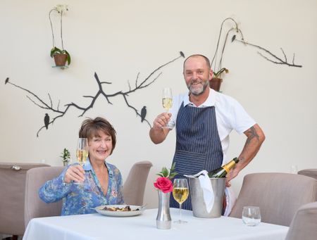 A pavement window on who’s cooking Jozi, Italian style