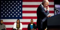 TULSA, OKLAHOMA - JUNE 01: U.S. President Joe Biden silently prays during a moment of silence during commemorations of the 100th anniversary of the Tulsa Race Massacre on June 01, 2021 in Tulsa, Oklahoma. President Biden stopped in Tulsa to commemorate the centennial of the Tulsa Race Massacre. May 31st of this year marks the centennial of when a white mob started looting, burning and murdering in Tulsa's Greenwood neighborhood, then known as Black Wall Street, killing up to 300 people and displacing thousands more. Organizations and communities around Tulsa continue to honor and commemorate survivors and community residents. (Photo by Brandon Bell/Getty Images)