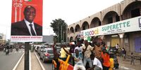 People celebrate on the eve of Independence Day as they await the arrival of President Alassane Ouattara in the streets of Bouake, Ivory Coast, 06 August 2025. The official ceremony of Ivory Coast's 65th Independence Day will be held in Bouake, the country's second-largest on 07 August 2025. Ivory Coast became a French colony in 1893 amidst the European 'Scramble for Africa' in the late 19th century, and gained independence on 07 August 1960.  EPA/LEGNAN KOULA