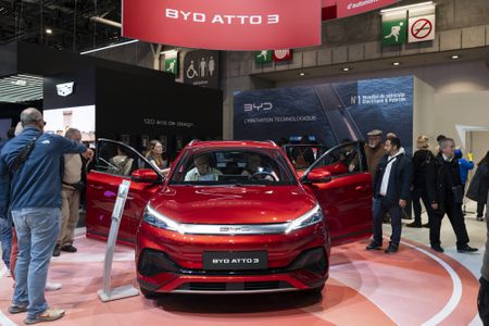 BYD Revenue Eclipses Tesla for First Time as EV Giants Go Head to Head
