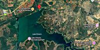 Lake Chivero. (Map: Google Maps)