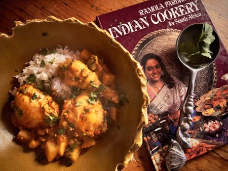 What’s cooking today: Chicken curry with potatoes and gem squash