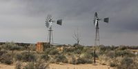 Wind pumps are the connectors between sky, earth and water. Image: Chris Marais