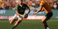 Springbok Handre Pollard runs the ball during The Rugby Championship match against the Australian Wallabies at Adelaide Oval on 27 August 2022. (Photo: Cameron Spencer / Getty Images)