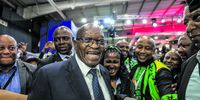 uMkhonto Wesizwe (MK) party leader Jacob Zuma at the IEC national Results Operations Centre at Gallagher Estate in Midrand on 1 June. Photo: Sharon Seretlo/Gallo Images