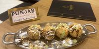 Sev puri — street food at Punjab restaurant in Durbanville, a small eatery whose owner has big ambitions. (Photo: Tony Jackman)