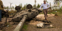 The author has been in Ukraine four times this year to conduct research on the war. (Photo: Richard Harper)