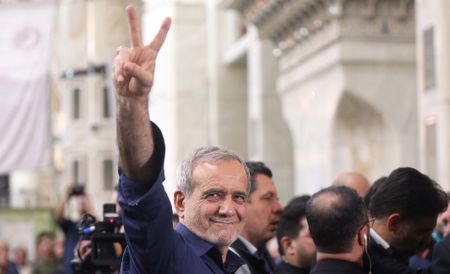 Iran’s reformist president elect sounds hawkish note on West