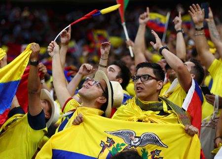 Valencia’s double helps Ecuador coast past hosts Qatar in football spectacle's opening match
