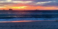 Sunset at Blouberg beach. Photographer: Trevor Hampton