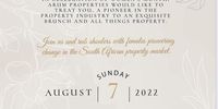 Cellphone screenshot of the invitation to the Women in Properties event.<br>