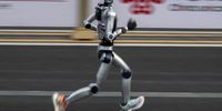 Beijing Holds Humanoid Half Marathon