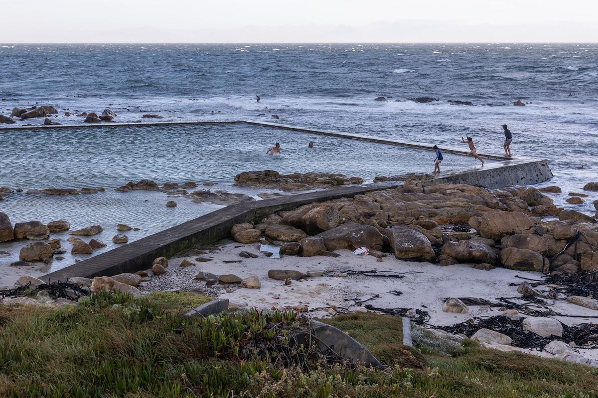 Families flock to Cape Town’s historic tidal pools, despite sewage ...