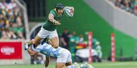 The otherworldly Cheslin Kolbe produced another masterclass on the wing as the Boks ran riot in Nelspruit. (Photo: Dirk Kotze/Gallo Images)