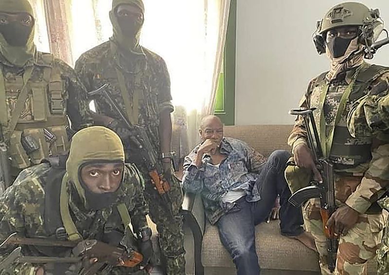 Guinea’s President Alpha Condé apparently toppled in coup