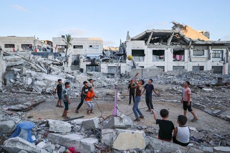 Children find play amid Gaza’s ruins, and more from around the world
