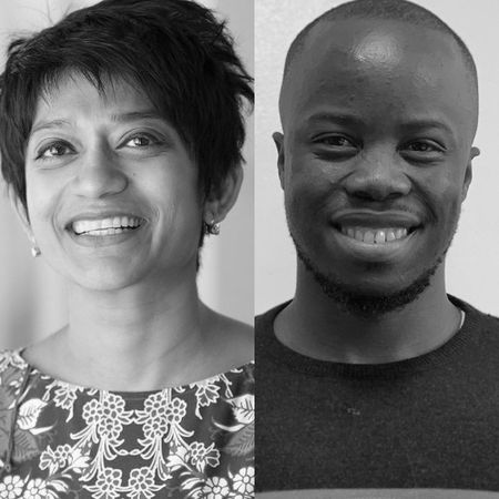 Sharmi Surianarain and Sizwe Hlatshwayo 