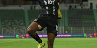 Andile Dlamini of South Africa celebrates  during the 2024 Women's Africa Cup of Nations match between South Africa and Senegal at Honneur Stadium in Oujda, Morocco on 19 July 2025. (Photo: Sydney Mahlangu/BackpagePix)