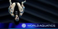 Fukuoka 2023 World Aquatics Championships - Diving - Fukuoka Prefectural Pool, Fukuoka, Japan - July 18, 2023 China's Chen Yuxi in action during the women's 10m platform semifinals REUTERS/Stefan Wermuth     TPX IMAGES OF THE DAY