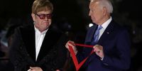 WASHINGTON, DC - SEPTEMBER 23: U.S. President Joe Biden presents British singer-songwriter Sir Elton John with the National Humanities Medal during an event on the South Lawn of the White House on September 23, 2022 in Washington, DC. President Joe Biden and first lady Jill Biden hosted the event titled “A Night When Hope and History Rhyme,” to “celebrate the unifying and healing power of music, commend the life and work of Sir Elton John, and honor the everyday history-makers in the audience, including teachers, nurses, frontline workers, mental health advocates, students, LGBTQ+ advocates and more.” (Photo by Alex Wong/Getty Images)