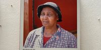 The museum at the Centre includes portraits of residents who had survived the Sharpville Massacre. Mrs Mnguni was one of the few remaining survivors. She passed away earlier this year. (Photo: Masego Mafata)</p>
<p>